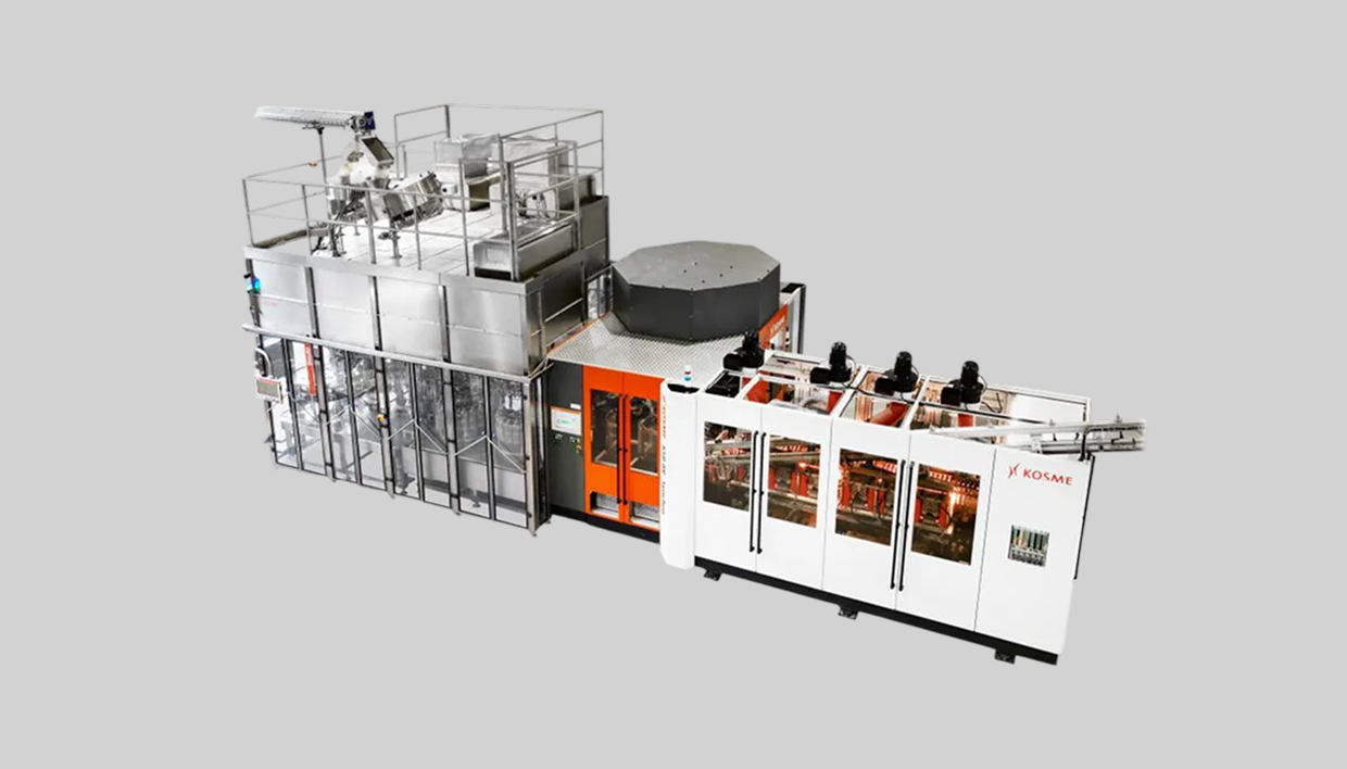 当社で取り扱っているKRONES社およびグループ会社KOSME社のブロックシステム、ブロー成形機、ケーサー、ラベラーについてご紹介します。KRONES/KOSMEは、飲料・食品業界向けボトリングラインの分野で世界的な実績を持ち、ブロー成形・充填・ラベリング・包装までを一貫して提供できるメーカーです。ErgoBloc、SynchroBloc、Variopac Pro、Ergomodul といった機種を通じて、省スペース化、省人化、省エネルギー化など、生産ライン全体の効率向上に貢献します。